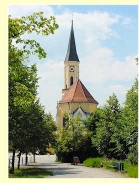 Stadtpfarrkirche in Kelheim im Altmühltal